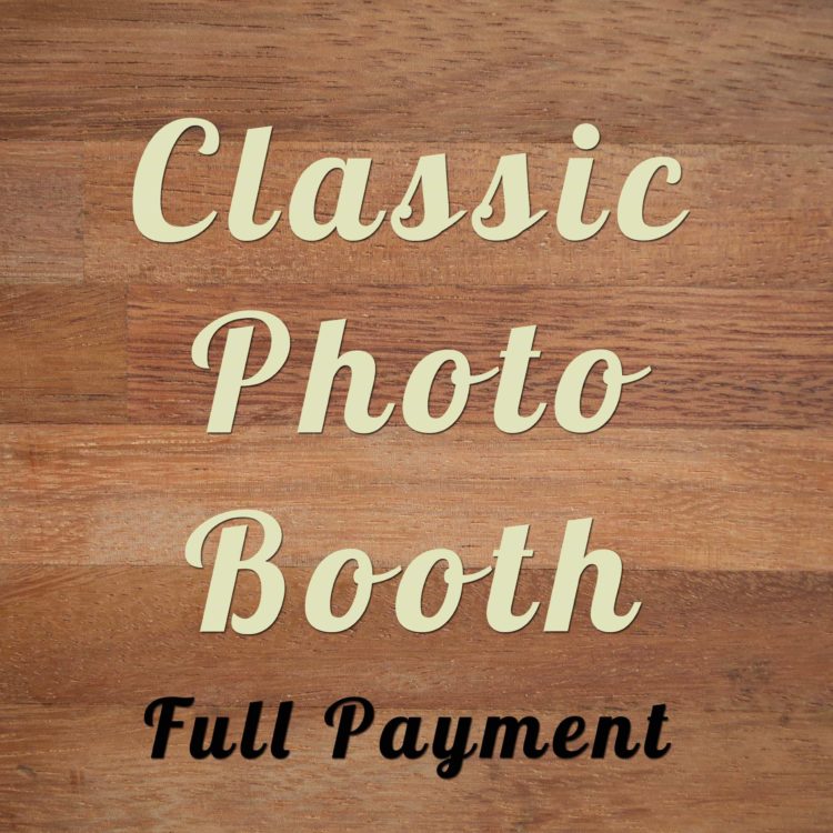 Classic Photo Booth Full Payment